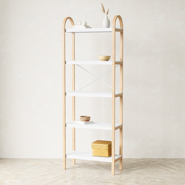 Umbra Bellwood 67'' H x 24'' W Solid Wood Etagere Bookcase & Reviews